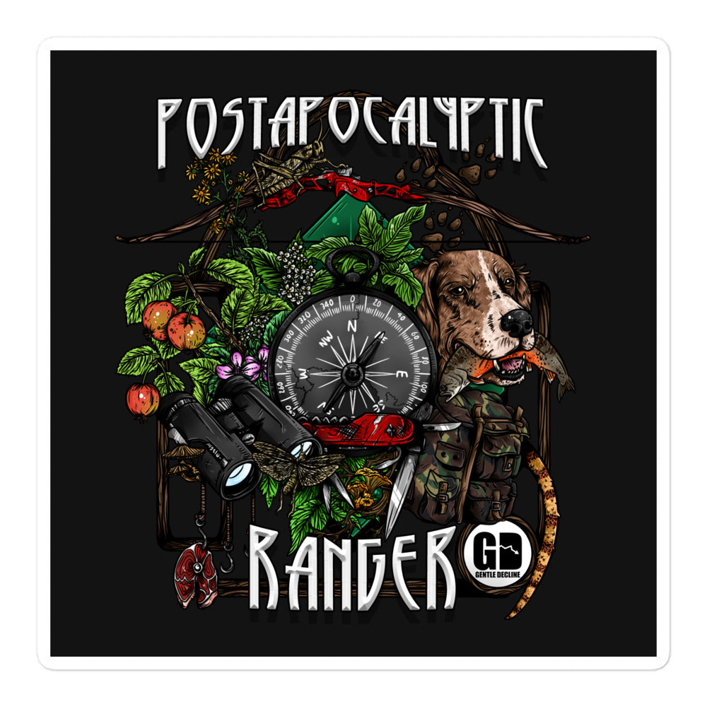 Post-Apocalyptic Ranger Sticker