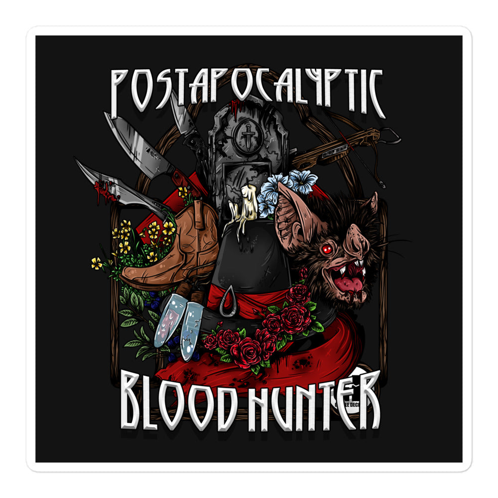 Post-Apocalyptic Blood Hunter Sticker