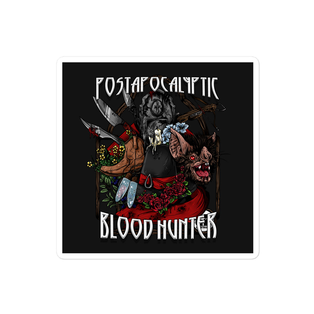 Post-Apocalyptic Blood Hunter Sticker