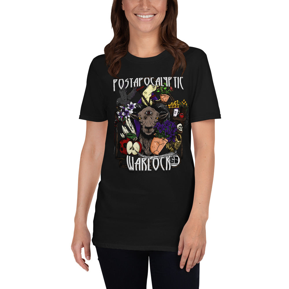 Post-apocalyptic Warlock Round-neck T-shirt