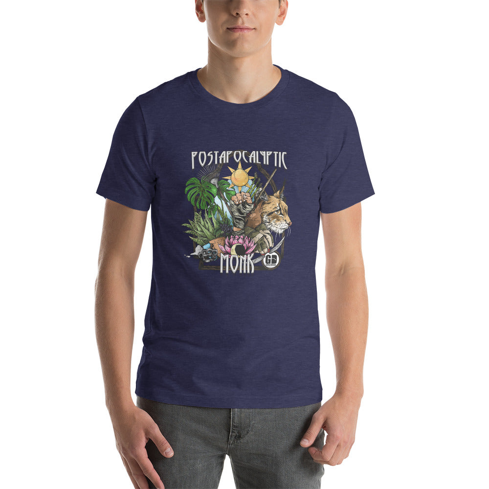 Post-Apocalyptic Monk Unisex t-shirt