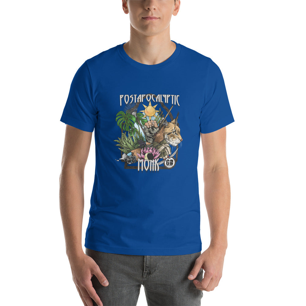 Post-Apocalyptic Monk Unisex t-shirt
